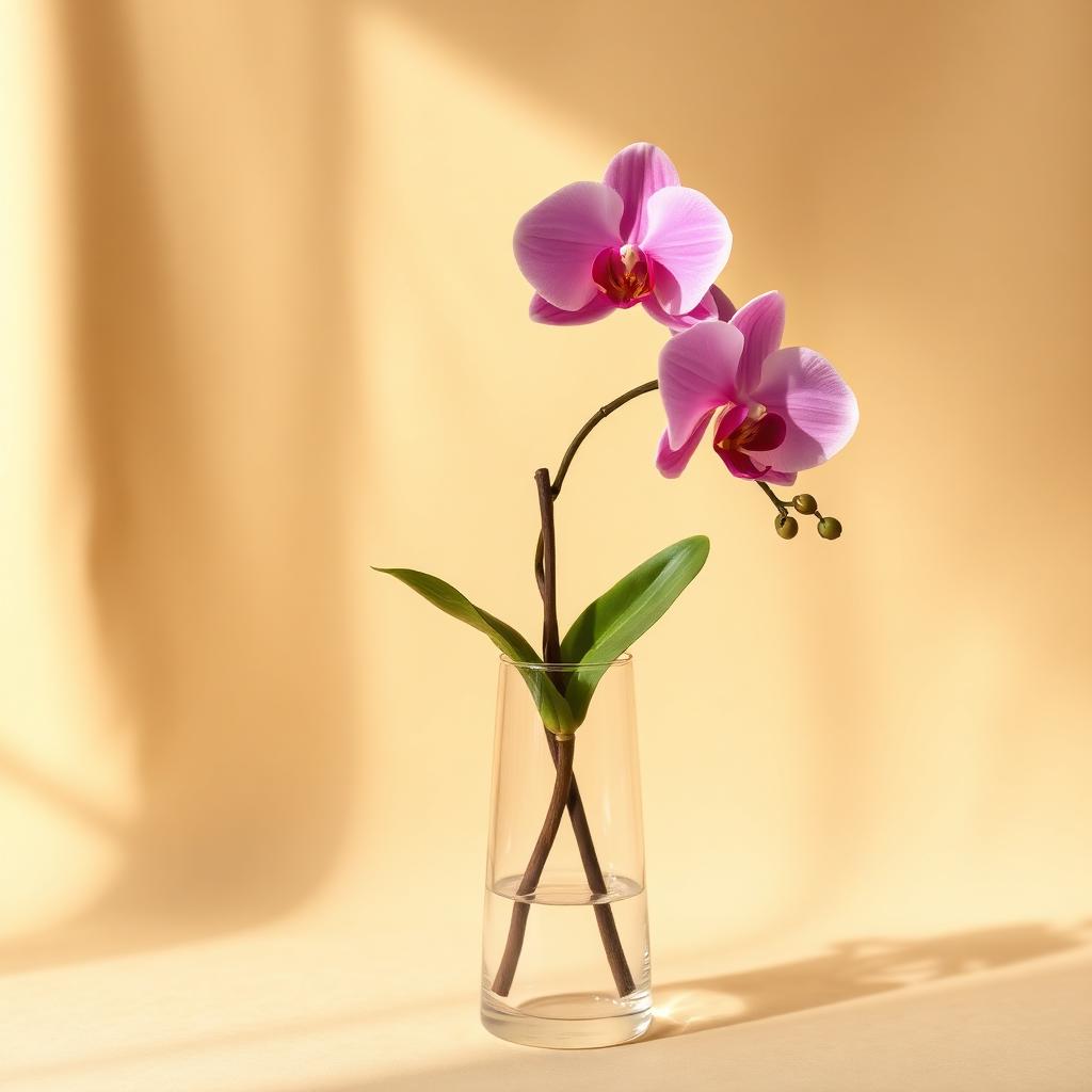 Orquídeas e vasos
